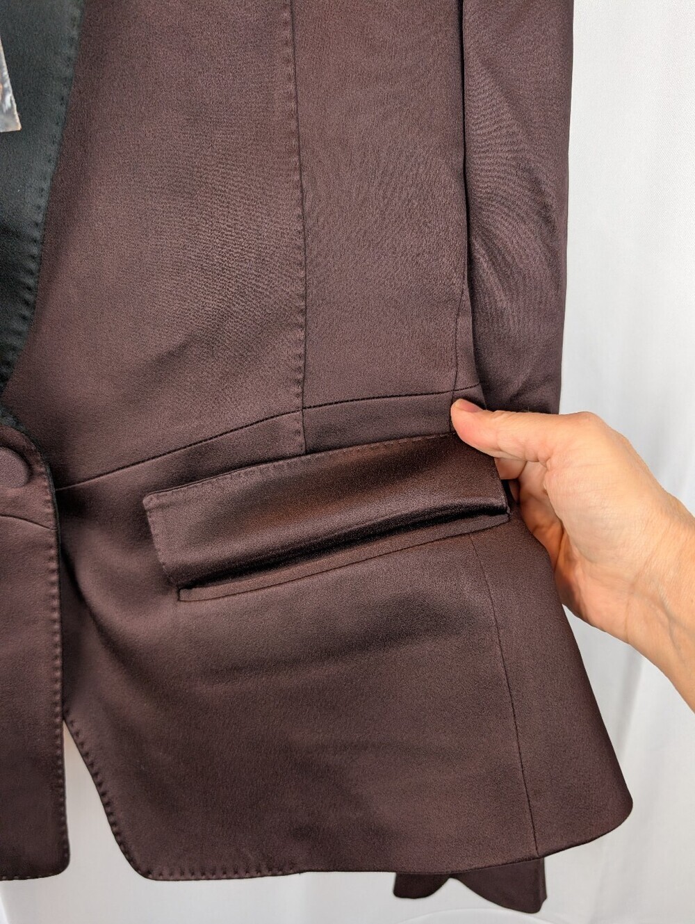 Haider Ackerman Archive FW2018 Satin Trim Blazer Size 6(38) BNWT - Picture 5 of 12